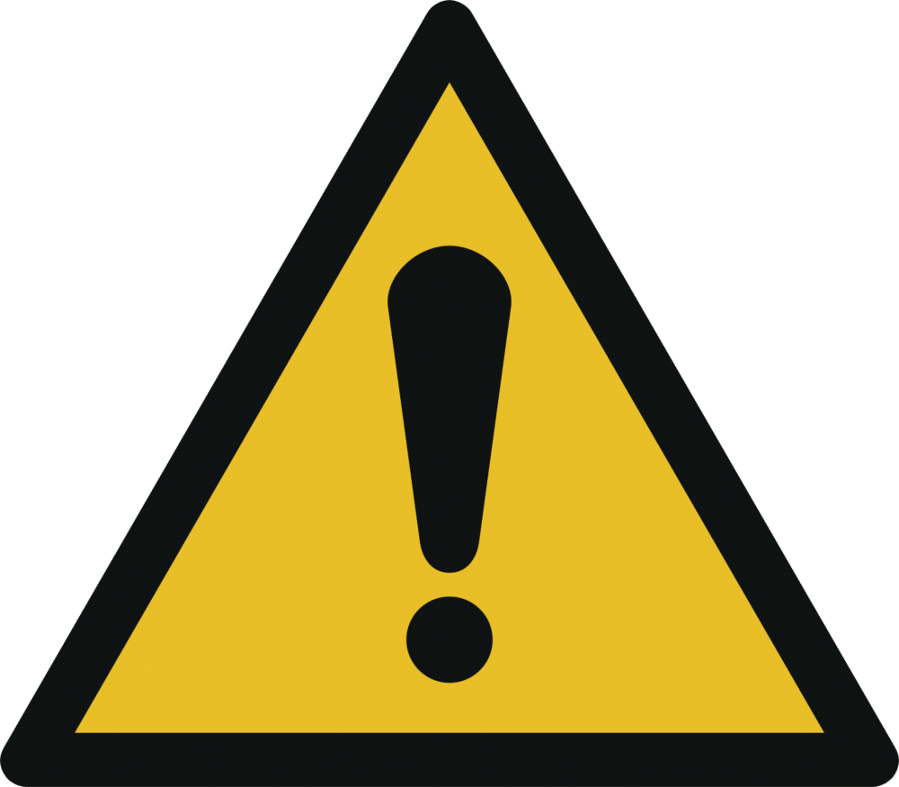 caution