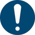 General mandatory sign