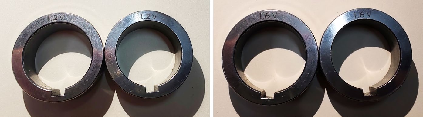 TD1 1.2 / 1.6V roller for steel welding wire